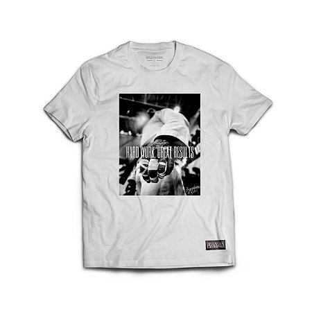 CAMISETA HARD WORK WHITE