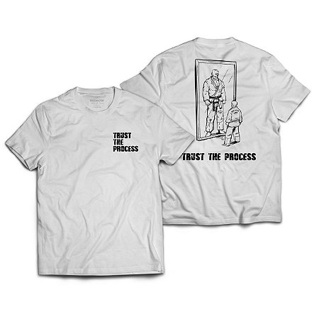 CAMISETA TRUST THE PROCESS WHITE