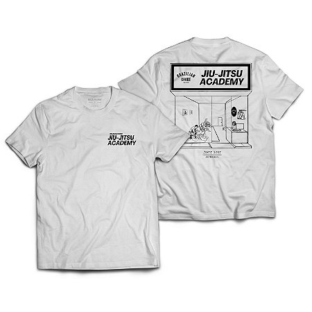CAMISETA JIU JITSU ACADEMY WHITE
