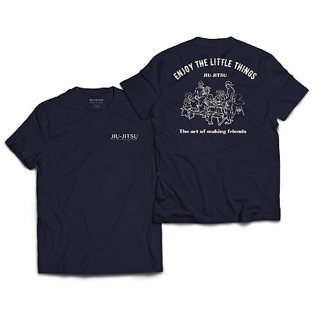 CAMISETA MAKING FRIENDS BLUE