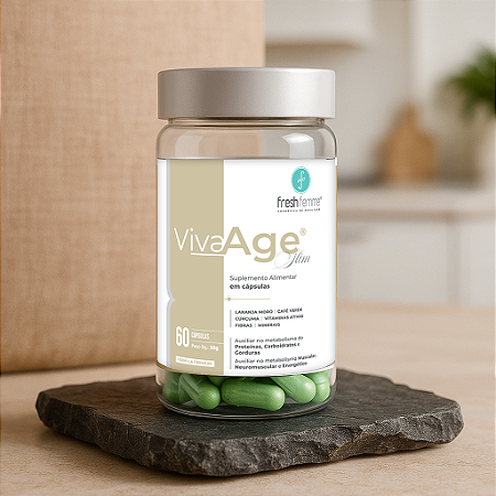 VivaAge Slim - Emagrecimento Saudável FreshFemme - 60 Cápsulas