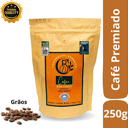 Café Orgânico Especial Em Grãos Microlote Premiado 85 pontos 250g