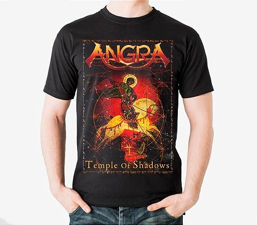 Camiseta Temple Of Shadows - Edição Angra 30 anos