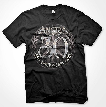 Camiseta Angra 30 anos