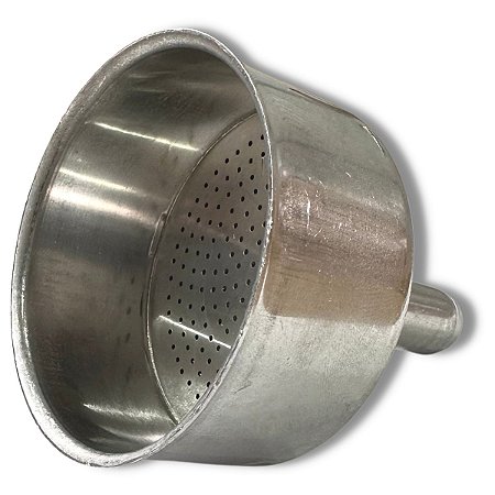 Funil Cafeteira Italiana Bialetti Moka 6 Xícaras Dama Break Original Alumínio