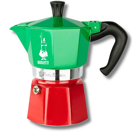 Cafeteira Italiana Bialetti Moka Express Itália 3 Xícaras