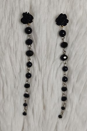 Brincos de Flor Longo