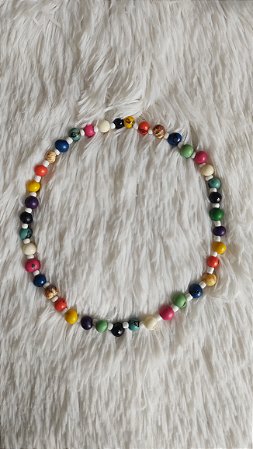 Colar Caroço de Açaí