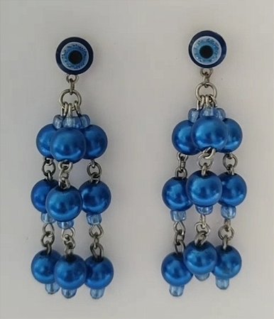 Brincos Olhos Grego Grande