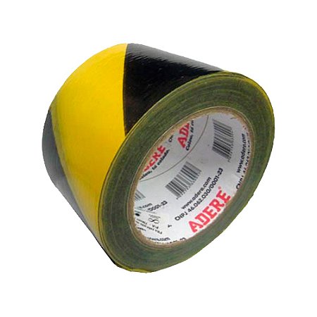 Fita Zebrada Demarcação de Área 870 - 70mm x 200m Adere
