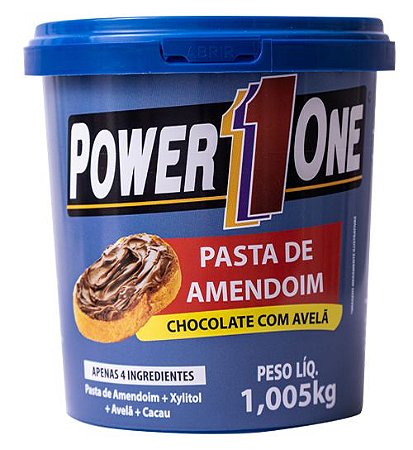 Pasta de Amendoim Chocolate com Avelã 1Kg Power1One