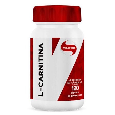 L-carnitina 500mg 120 cápsulas Vitafor