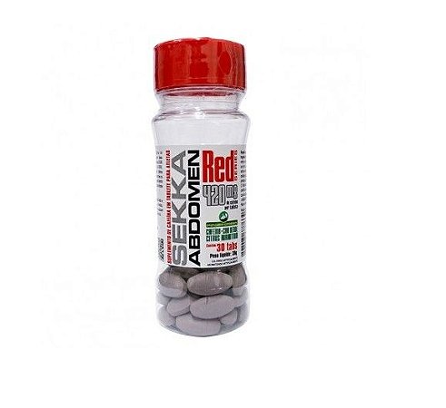 Sekka Abdomen 420mg com 30 Tabletes Red Series Supplements