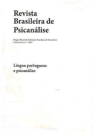 v.43 nº1 - Língua portuguesa e psicanálise
