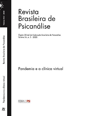 v. 54 nº 3 -  Pandemia e a clínica virtual