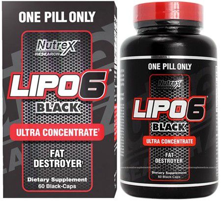 Lipo 6 Black Ultra Concentrado (60 caps) - Nutrex