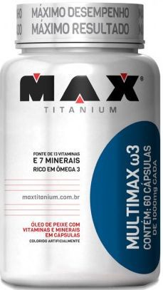 Multimax Omega 3 60 Caps - Max Titanium