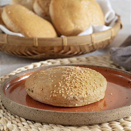 CHEESEBURGER INTEGRAL FRANGO COM MUÇARELA LIGHT (6 unidades - 170g cada)