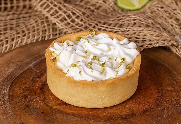 MINI TORTA LIMÃO ZERO AÇÚCAR (6 unidades - 100g cada)