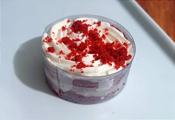 MINI TORTA RED VELVET ZERO AÇÚCAR (6 unidades - 100g cada)