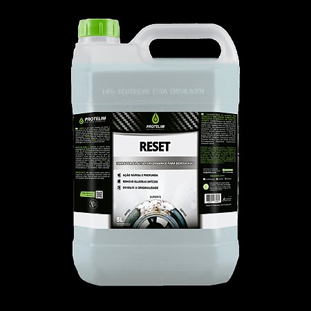 RESET – LIMPADOR DE PNEUS E BORRACHAS 5L -PROTELIM