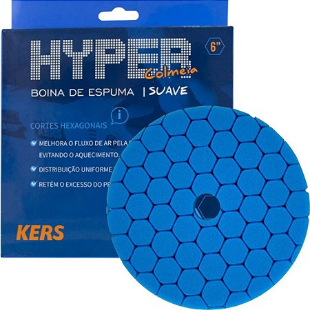 KERS BOINA DE ESPUMA HYPER 6" AZUL SUAVE
