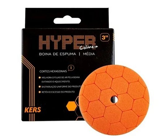 KERS BOINA DE ESPUMA HYPER 3" LARANJA ME
