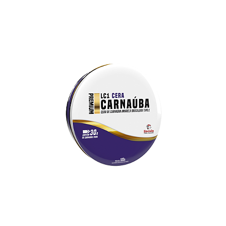 LC1 CERA CARNAUBA PREMIUM 100G - LINCOLN