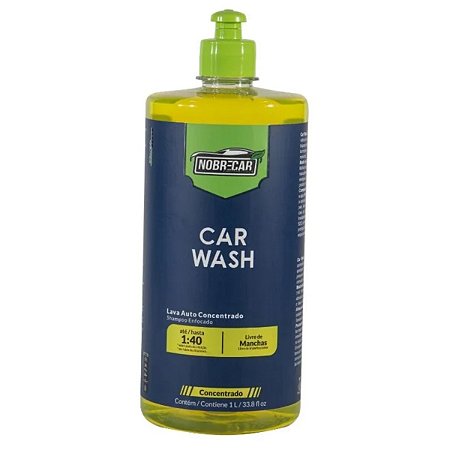 CAR WASH 1L- SHAMPOO CONCENTRADO - ATÉ 1:100- NOBRECAR