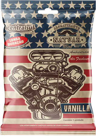 AROMATIZANTE MINIATURA NATUAR MEN VANILLA - CENTRAL SUL