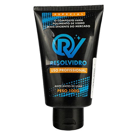 COMPOSTO POLIDOR DE VIDRO PRONTO USO 100G -RESOLVIDRO