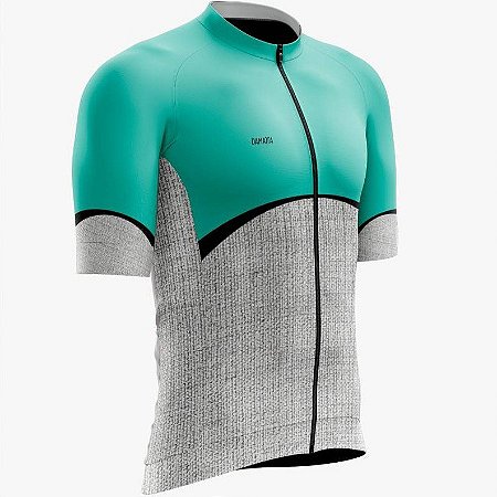 CAMISA BIKE RETRO - TURQUESA
