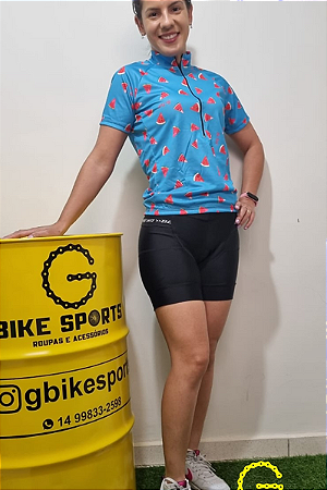 CAMISA CICLISMO FEMININA MELANCIA - BE FAST