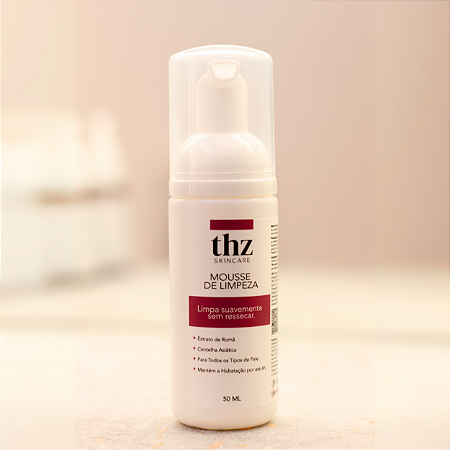 Mousse de limpeza facial 50ml