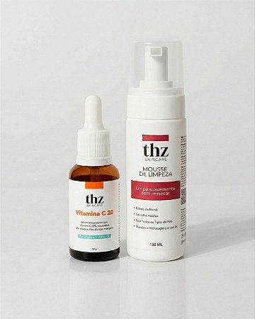 KIT GLOW - Vitamina C + Mousse 150ml