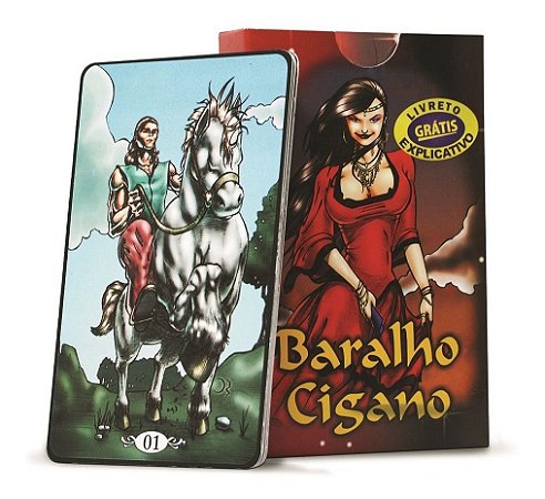 Baralho Cigano - Tarot cigano com 36 cartas