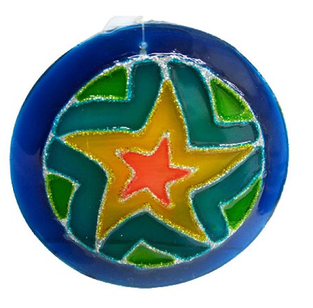 Mandala em Vidro Decoração Artesanal Atrai Boas Energias