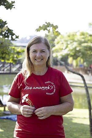 Camiseta NÓS AMAMOS - Mamãe (adulta)