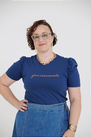 Camiseta GRACIOSAMENTE - Adulta (Feminina)