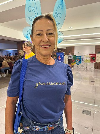 Camiseta GRACIOSAMENTE - Adulta (Feminina)