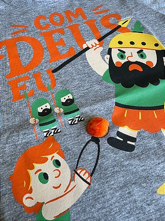 CAMISETA DAVI E GOLIAS