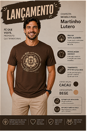 Camiseta LUTERO - Adulta