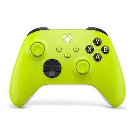 Controle Sem Fio Xbox Series S X One Pc Eletric Volt Verde