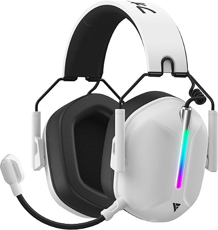 Fone De Ouvido Headset Gamer Force One Kabuto RGB Sem Fio
