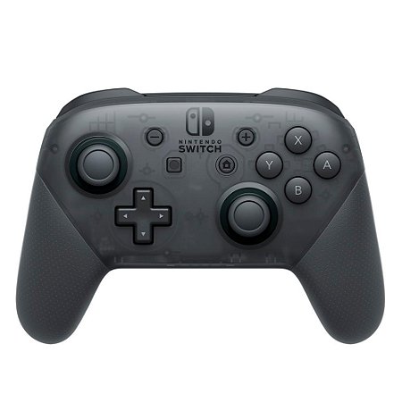 Controle Nintendo Switch Pro Controller Sem Fio HAC013 Preto