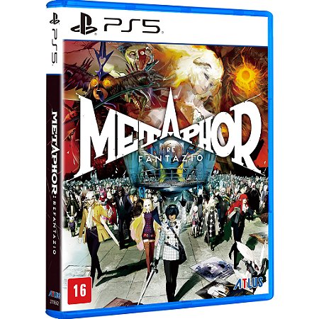 Jogo Metaphor Refantazio Midia Fisica Ps5 Original