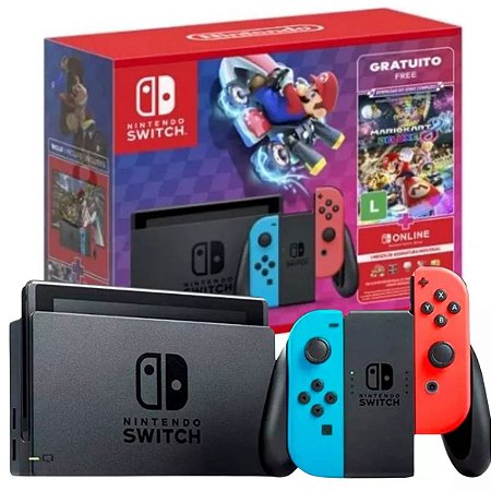 Console Nintendo Switch 32GB Mario Kart 8 Deluxe