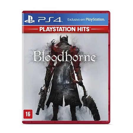 Jogo Bloodborne Hits Standard Ps4 Sony Mídia Física