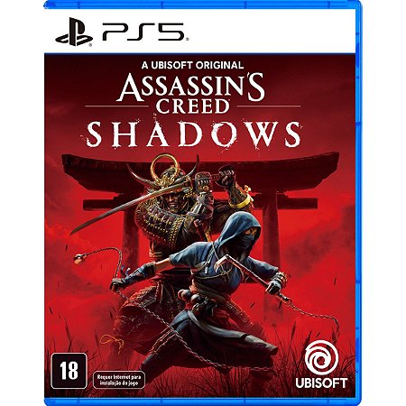 Assassin's Creed Shadows Ps5 Mídia Física