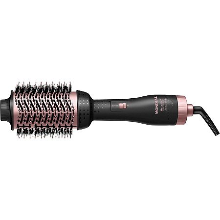 Escova Secadora Mondial 1200w, Preto/golden Rose Es14 127V